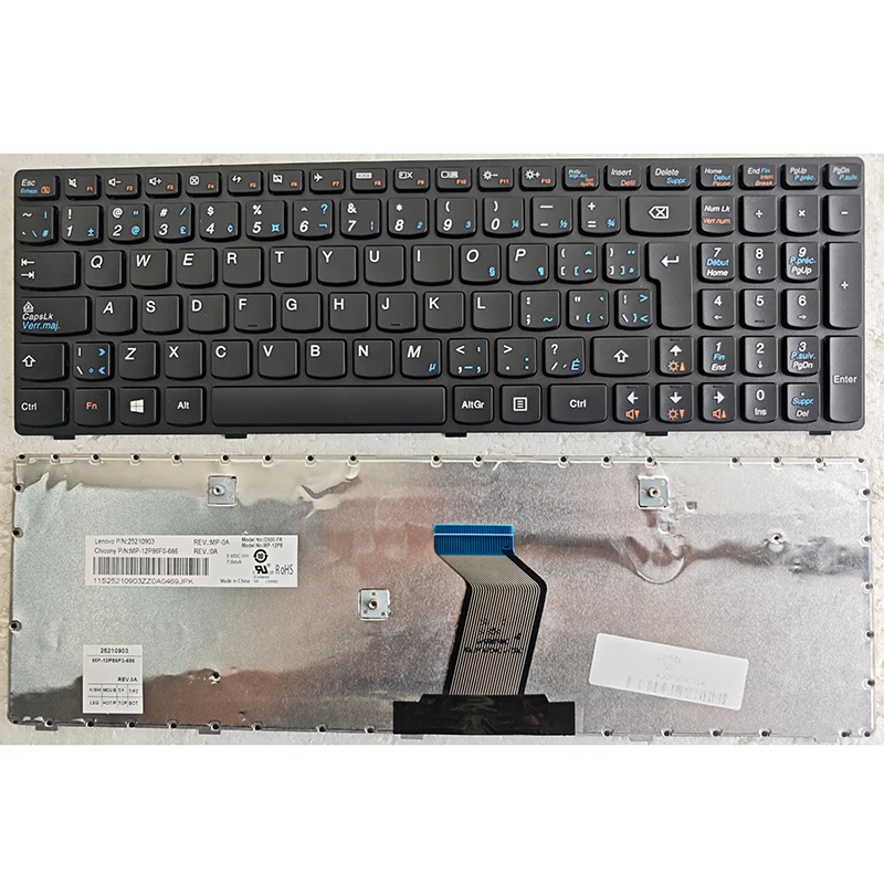 US/UK/RU/SP/FR/GR/SW/BE/TR/CF/CZ/LA NEW Laptop Keyboard For Lenovo
