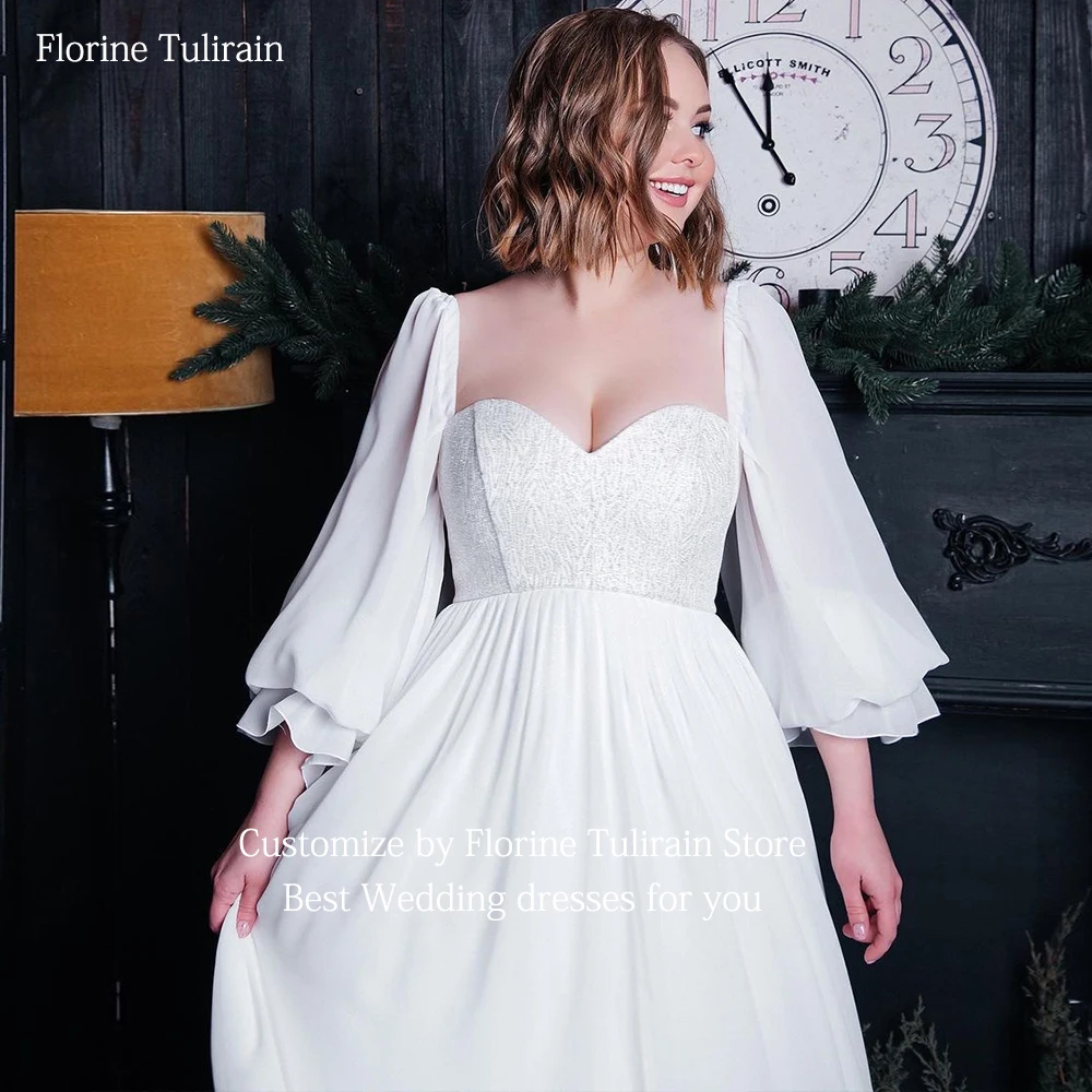 Bespoke Robe De Mariée Sexy Square Neckline Backless Elegant A-line Floor-Length Court Train Wedding Dresses for Brides 2023