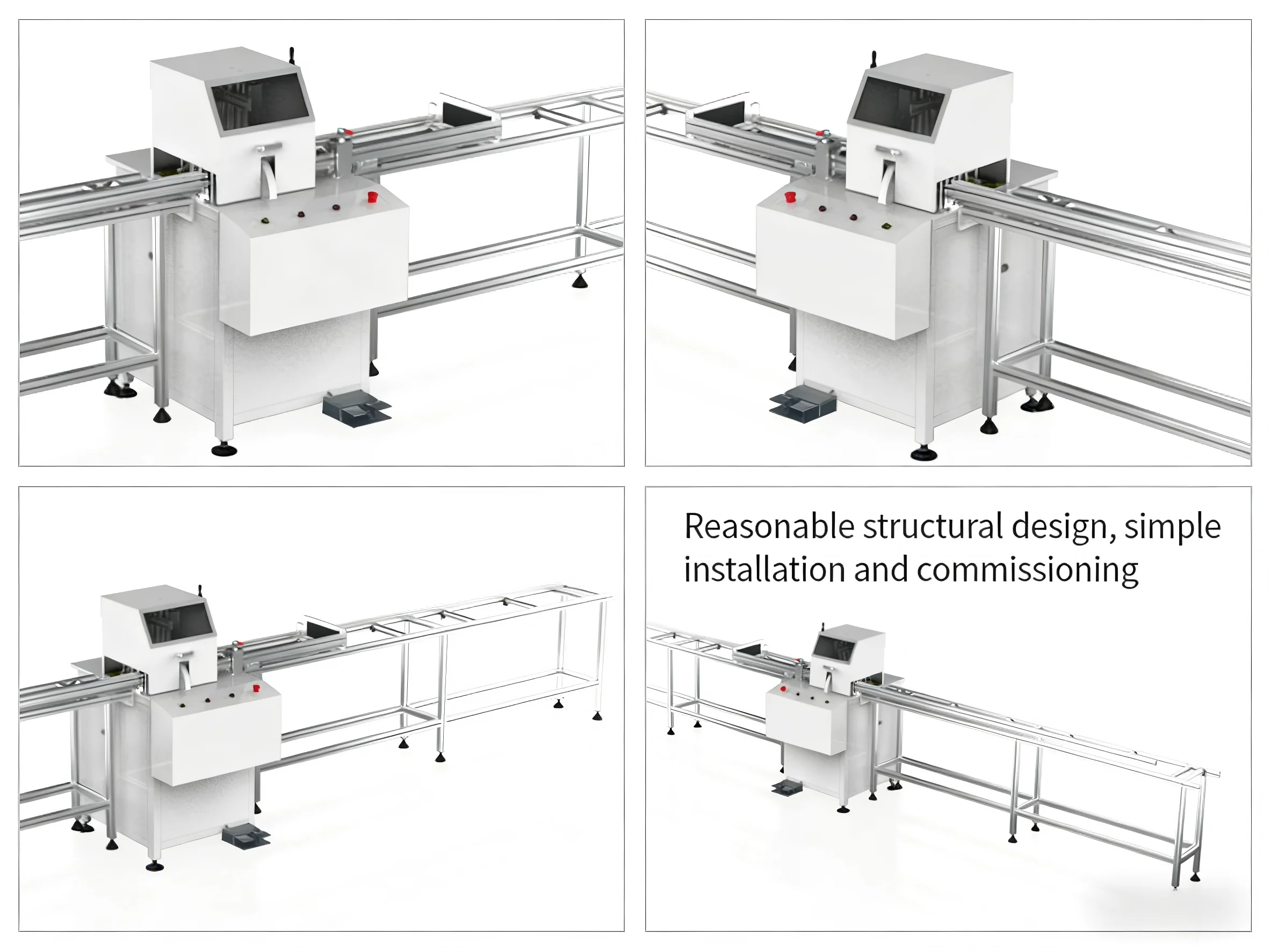 Manual aluminum cutter for roller blinds for zebra blinds