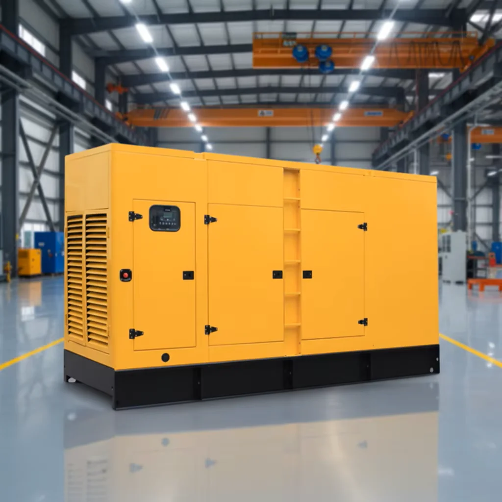 YHS 120-150kVA 100kW Super Silent Silent Diesel Generator 1800 RPM Water Cooled 1 Phase/3 Phase 50/60Hz for Factory