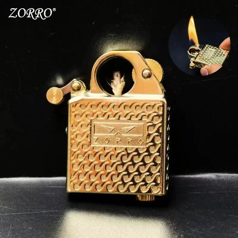 2026 ZORRO Second Generation Upgraded Sealed Internal Plugin, Standard Lighter Accessory Smoking Accessories Gadgets for Men