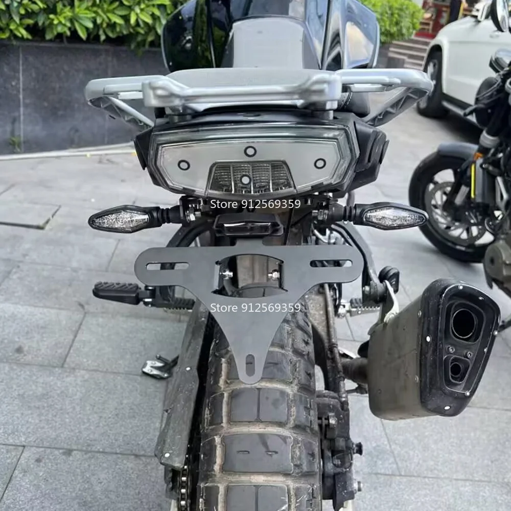 Motorcycle License Plate Holder Bracket 450MT Rear Tail Tidy Fender Eliminator Kit For CFMOTO CF MOTO CF450MT 450 MT