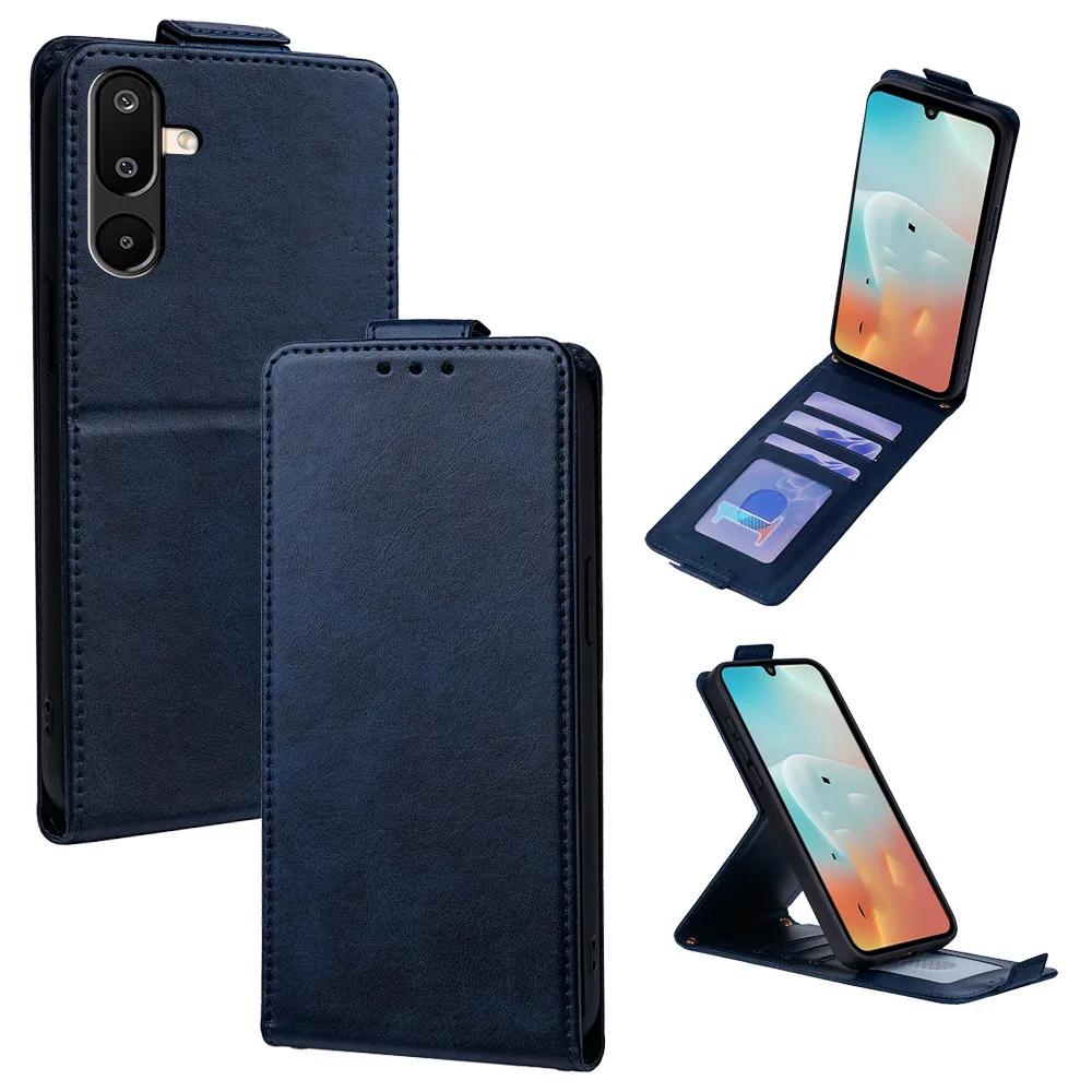 Capa flip para oppo realme c71 c67 c65 c63 c61 c55 c53 c51 p3 ultra pro clássico vertical aberto para cima suporte 3 cartões capa de telefone