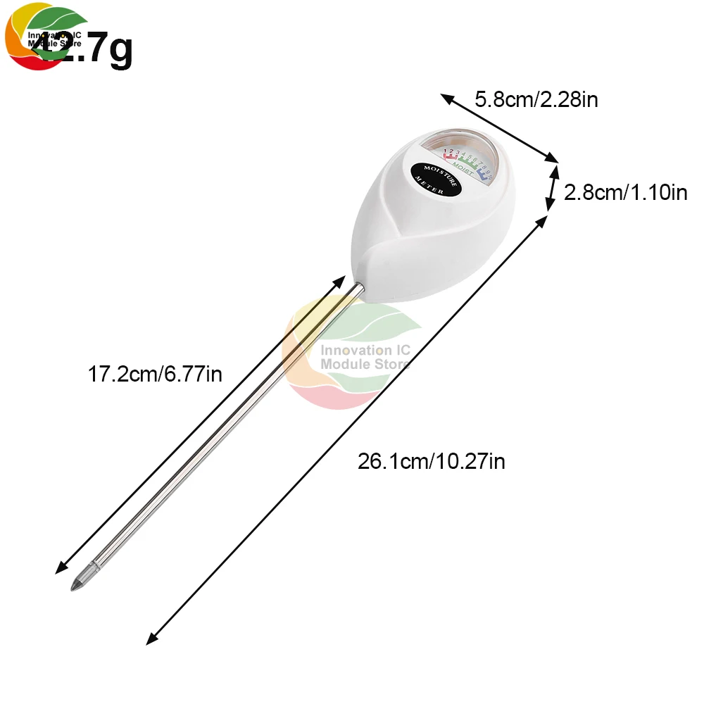 Soil Moisture Meter Plant Water Meter for House Plants Soil Tester Test Kit Soil Flower And Garden Potted Detector