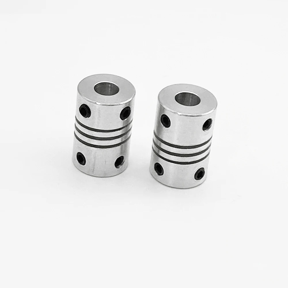 1Pcs Aluminum Alloy Wound Elastic RS Coupling D16L23 Inner Hole For Connecting The Driving And Driven Shafts 2/3/3.17/4/5/6/6.35