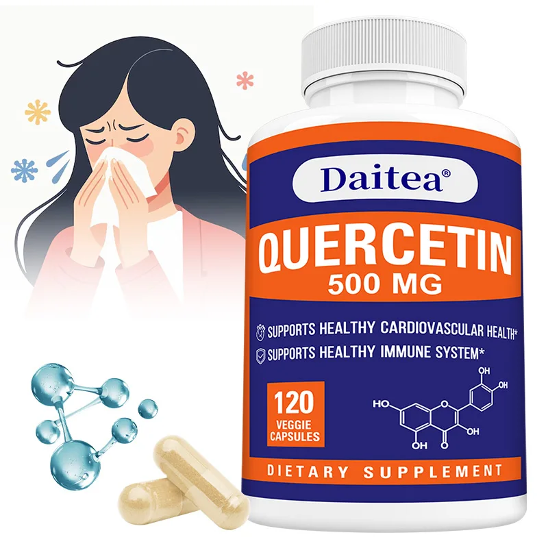 

Капсулы Quercetin 500 мг — поддерживает общее здоровье и жизненно важность, здоровье сердца, старение, кожи, мозга и иммунитета.