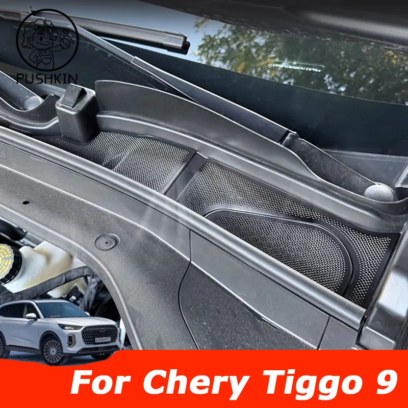 

For CHERY TIGGO 9 2025 2026 Car Stainless Steel Cover Intake Grille Air Filter Clean Air Inlet Protective Accessories