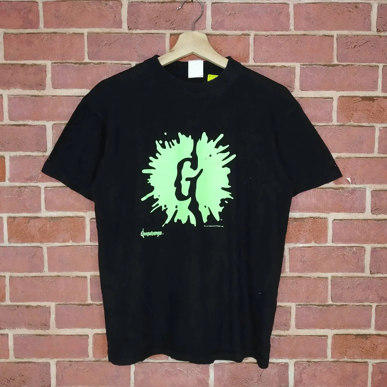 Vintage Lot GOOSEBUMPS American Horror Movie Logo T shirt and Trucker Cap