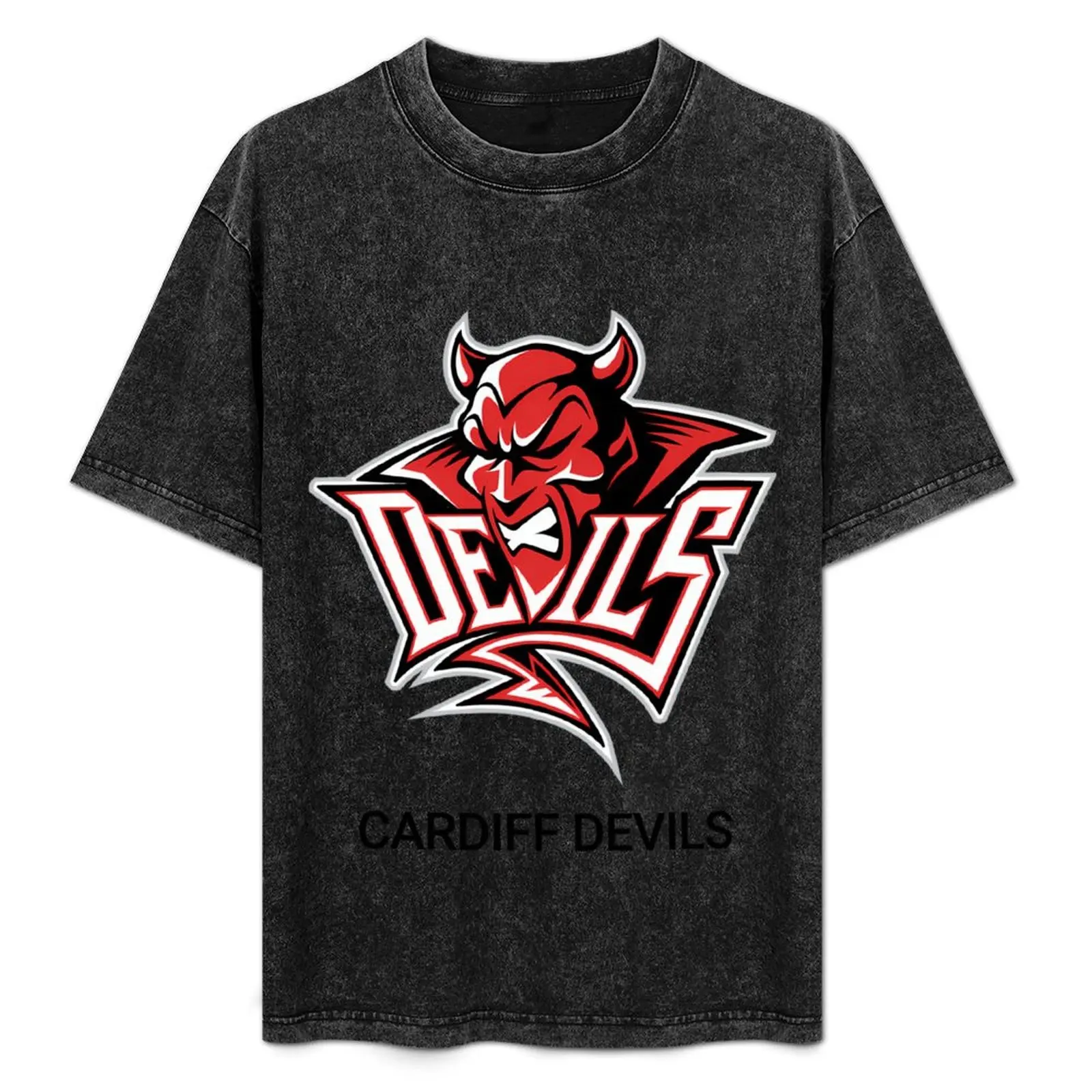 

The Cardiff Ice Hockey Team - Cardiff Ice Hockey League T-Shirt Plus Size Simple Casual Top