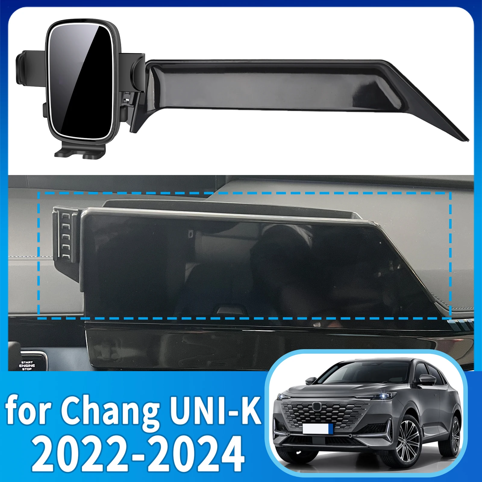 

fit for Chang UNI-K UNIK 2022 2023 2024 Phone Holder, Dashboard Screen Mount Bracket Easy Installation​​ Car accessoires