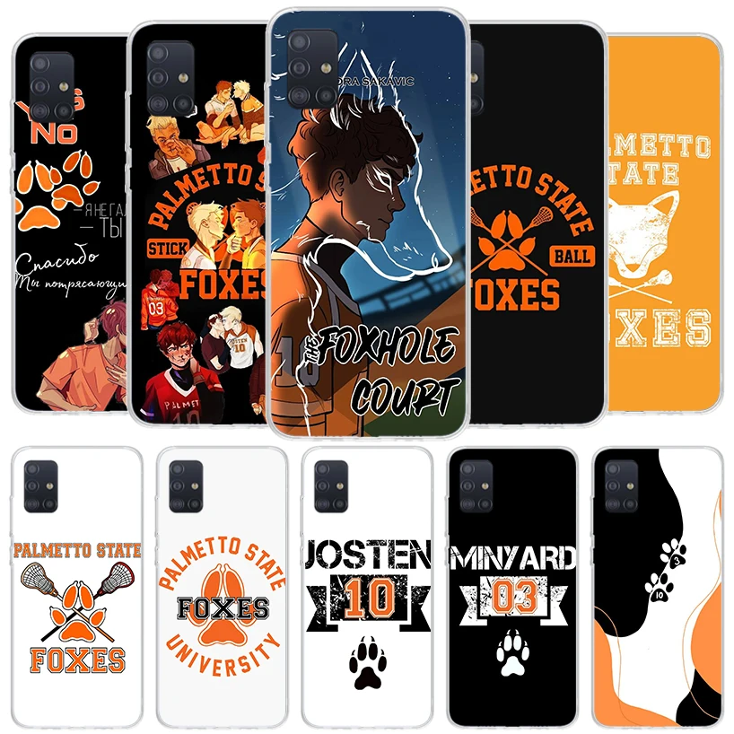 Andreil All For The Game Palmetto State Foxes Cover Phone Case For Samsung A51 A41 A31 A21S A71 A50S A40 A30S A20E A10S A6 A7 A8