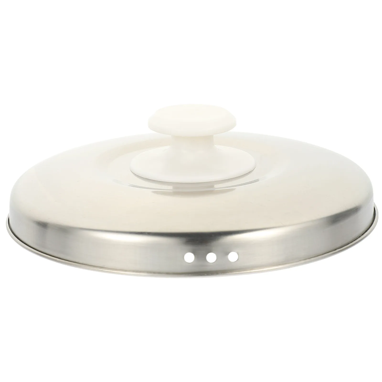 Stainless Steel Rice Cooker Lid Heavy Duty Drop Resistant Shatterproof Scratch Proof Steam Concentrating Dome for Kitchen