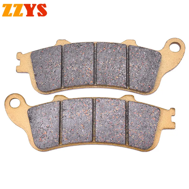 600CC Motorcycle Front Brake Pads Disc Tablets For HONDA FJS400 2009 FJS 400 2006-2008 FJS600 Silver wing Silverwing 600 2001-09