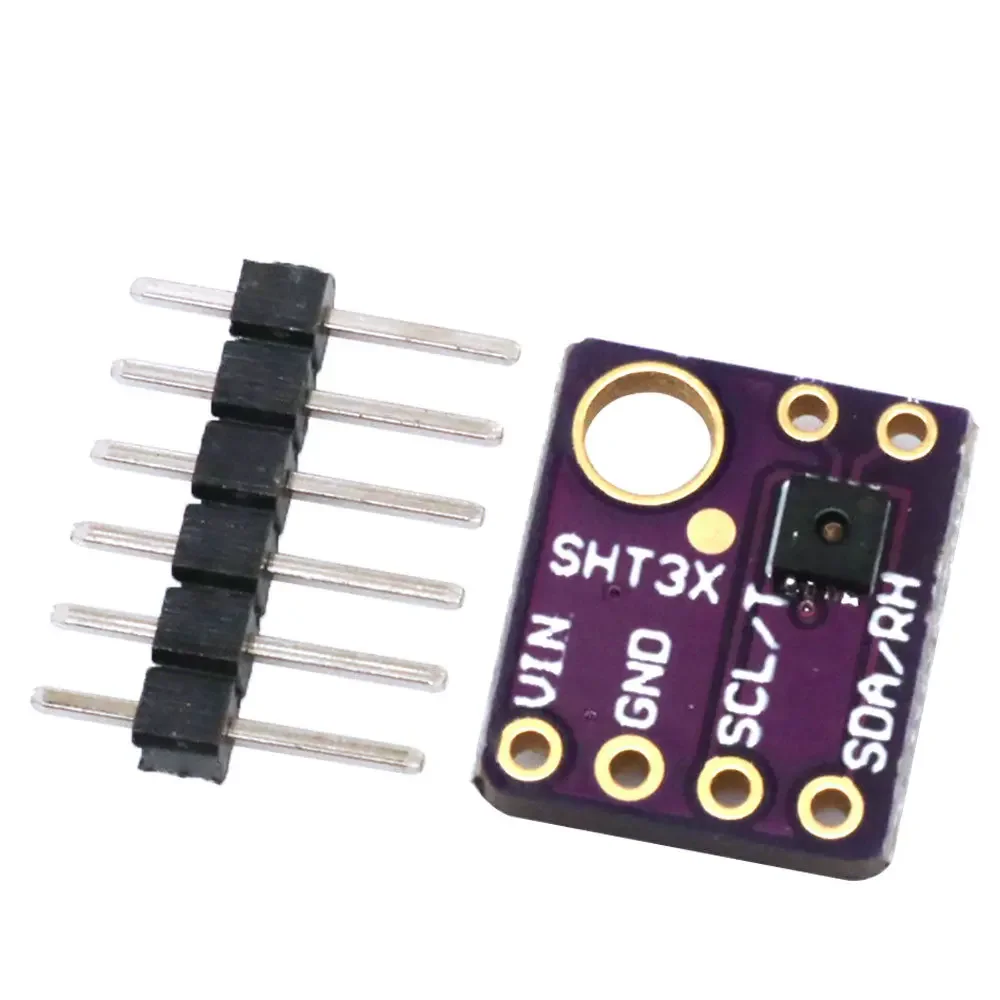 SHT30 Digital Temperature & Humidity Sensor Module - High Accuracy I2C Interface for Arduino