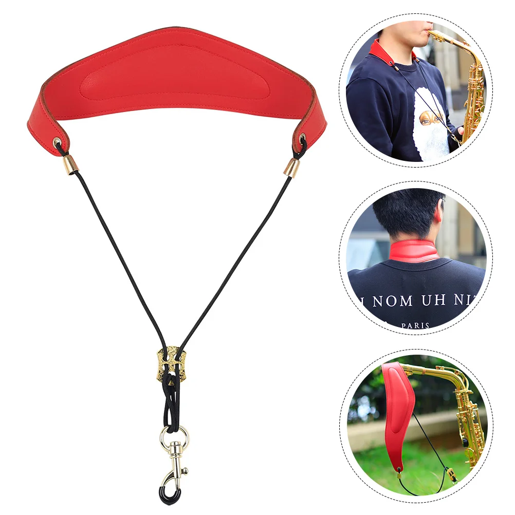 

Adjustable Harness Strap Universal Shoulder Belt Durable Portable For All Sizes Saxophone Accessories Sax Strap Saxophone