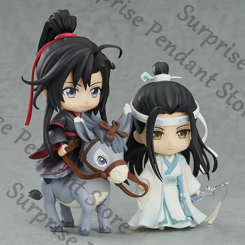 

Модель Grandmaster of Demonic Cultivation ручной работы LanWangJi 1109 WeiWuXian 1229 передвижная сменка лица Kazoo настольное украшение