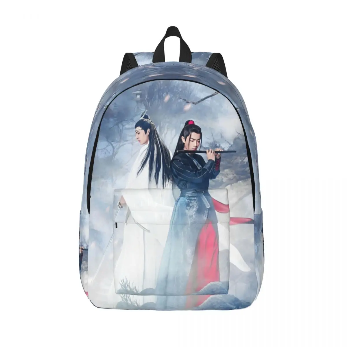 

WangXian рюкзак The Untamed, модный школьный рюкзак для пешего туризма и путешествий Lan Wangji Wei Wuxian, холщовые сумки для ноутбука и компьютера, спортивные сумки