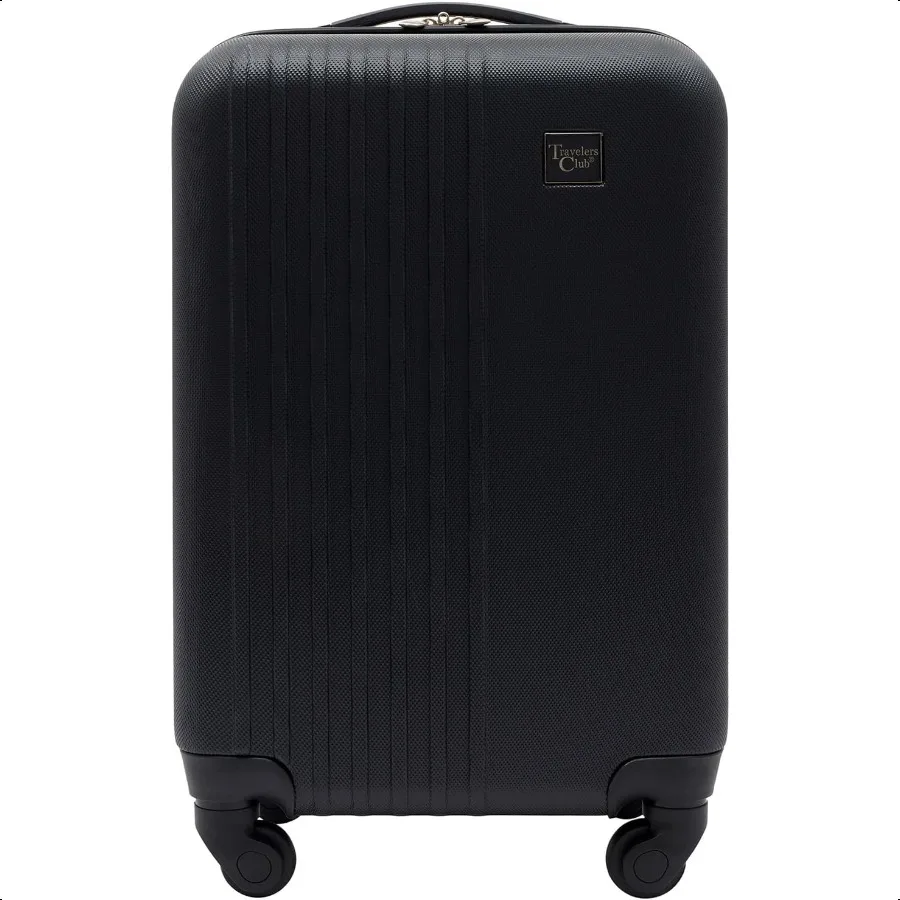 

Cosmo Hardside Spinner Lage Black CarryOn 20Inch