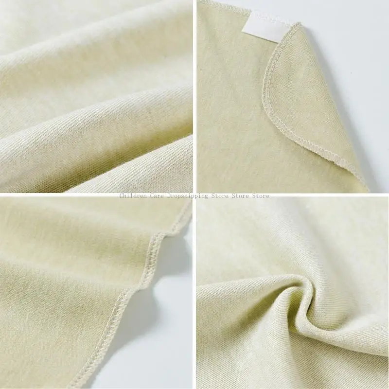 

5pcs Toddler Feeding Bib Towel Soft Cotton Saliva Towel Feeding Burp Cloth Bandana Scarf with Square for Boys Girl
