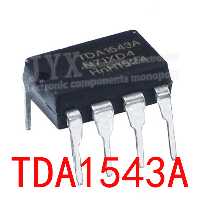 10pcs/lot TDA1543A DIP TDA1543  DIP-8 IC