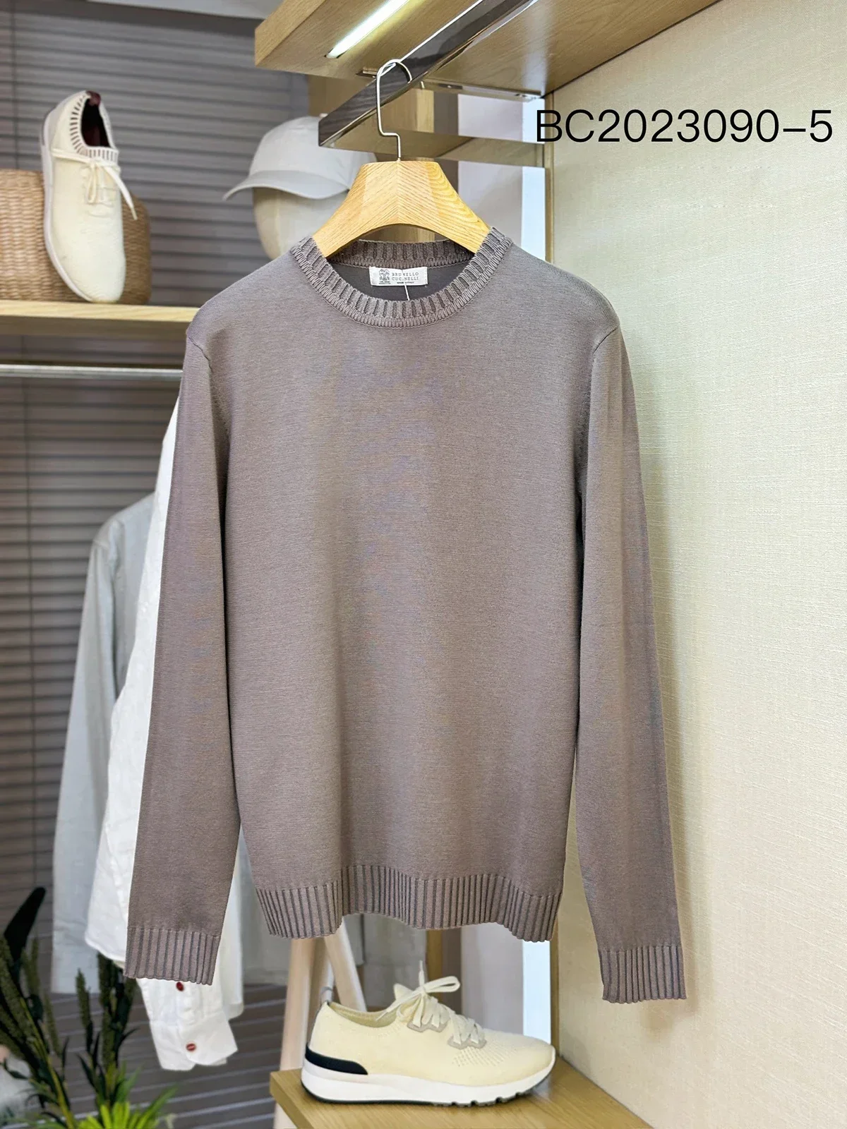 BILLIONAIRE SIJITONGDA Sweater Cashmere Men\'s 2025 New Warm Knitting Round Neck Casual Comfortable High Quality Big Size M-4XL