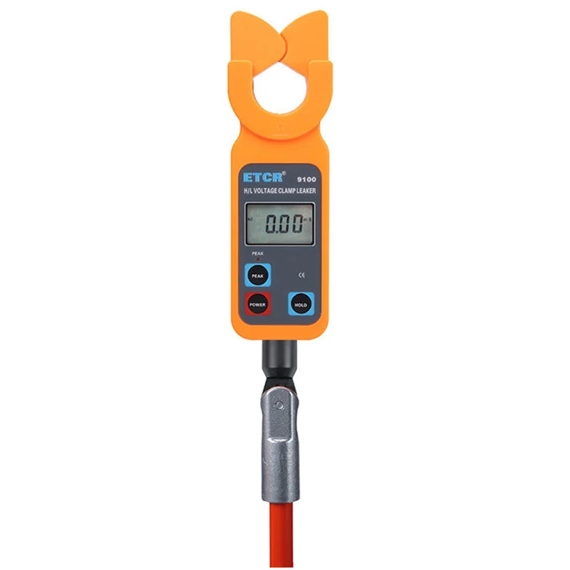 Online AC Current Monitor Tester High/Low Voltage AC Leakage Current Clamp Meter Digital Ammeter With Range AC 0.00mA-600A