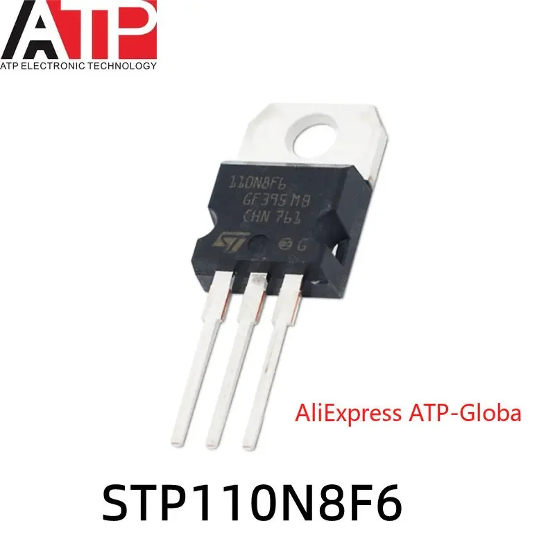 10PCS STP110N8F6 TO-220 STP110 110N8F6 Original inventory of integrated chip ICs