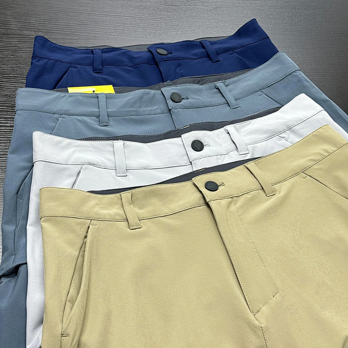 

Мужские лыжи Qui Dry с эластичной резинкой на талии Summer Busin Gentleman Sle длиной пять четвертей, смесь полиэстера и спандекса