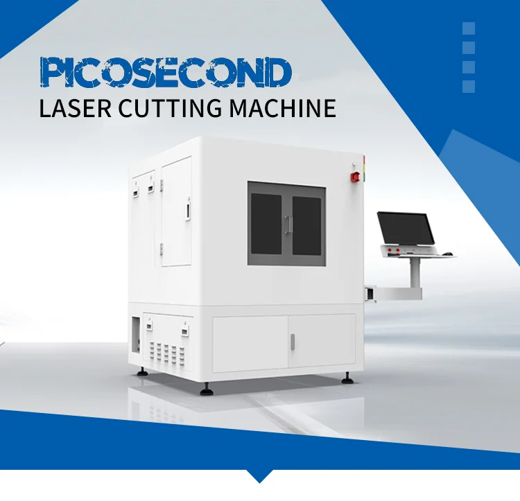 High Precision Laser Cutting Machine Picosecond Laser Cutter Engraving Machine for Glass Plexiglax Plywood Rubber Stone Wood