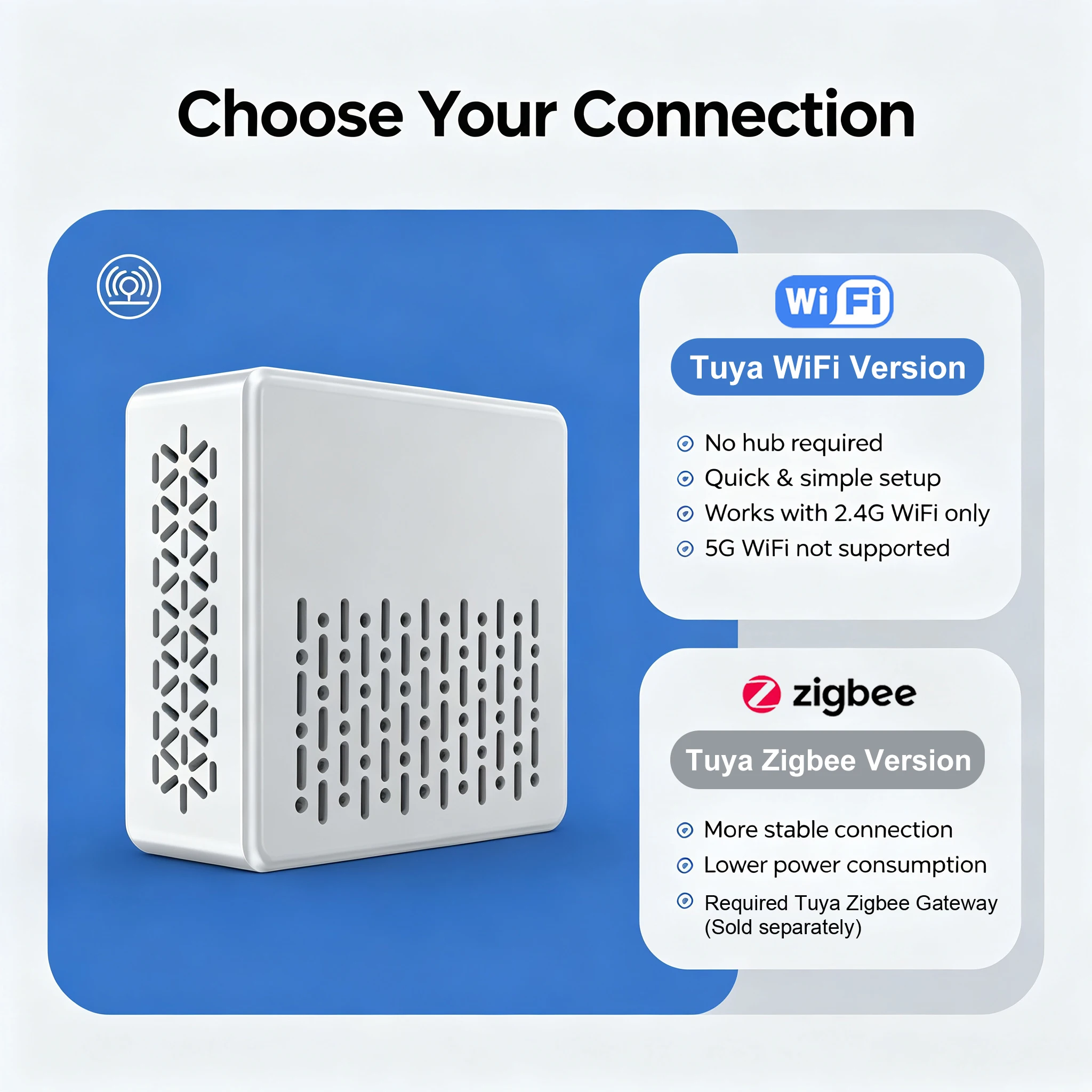 Wifi/Zigbee Tuya Geräuschpegelmesser Schallpegelsensor Umweltgeräuschdetektor Tester Smart Life APP Hausautomatisierungssystem – Detail 2