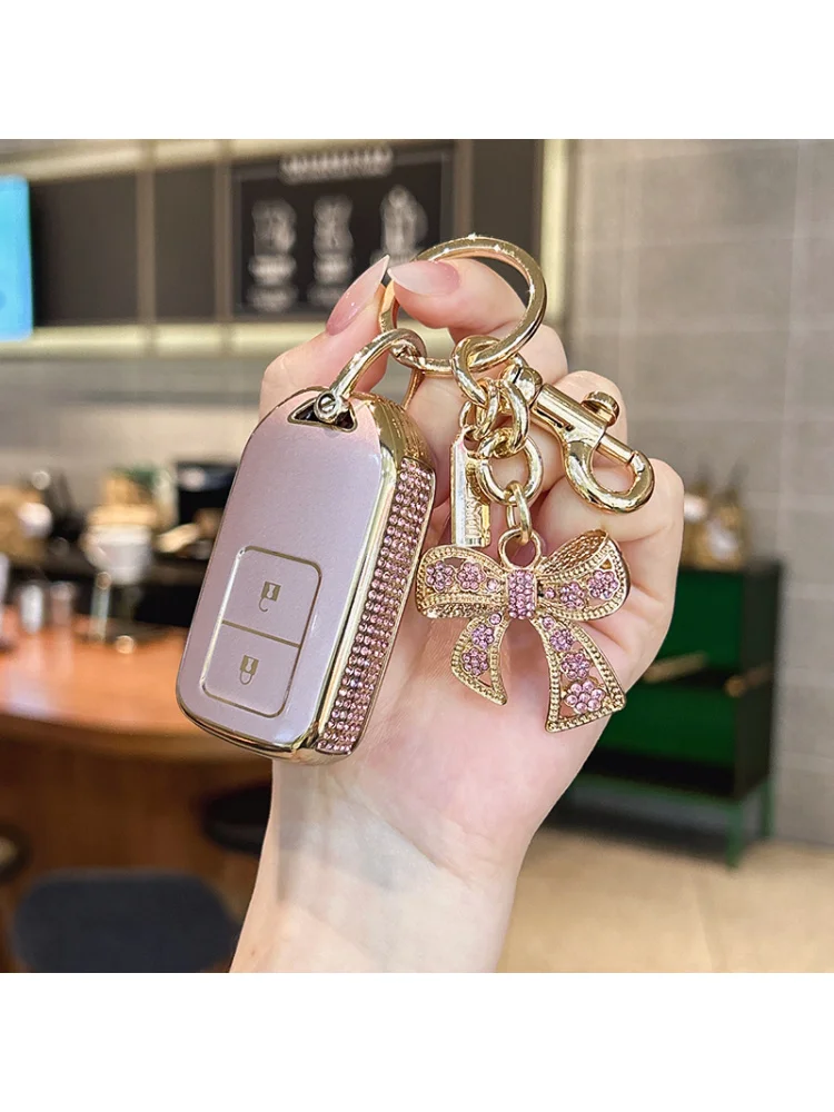 

For Honda key case 22 Breeze e: PHEV 21 CRV hybrid e new energy vehicle cover chain protective buckle key shell