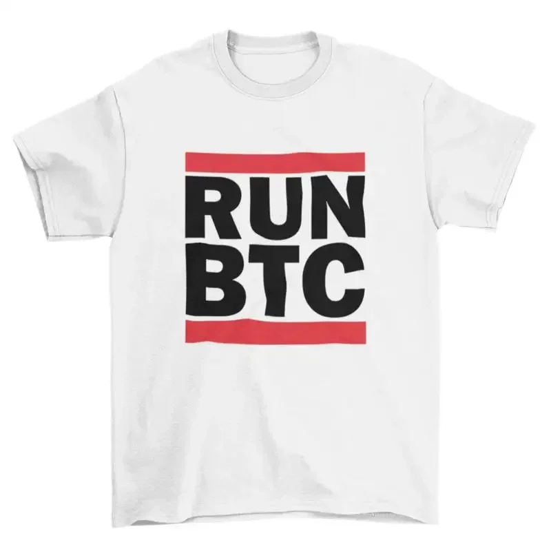 RUN Crypto T shirt Satoshi DeFi Premium Quality