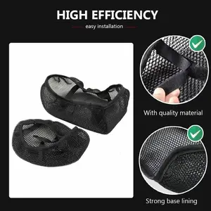 Capa de assento de malha 3d para honda nc 750 nc750 x nc750x nc700xd nc700s nc 750x 700x capa de assento de almofada de tecido de náilon antiderrapante 6 principais vendas capa nc 750x - №5