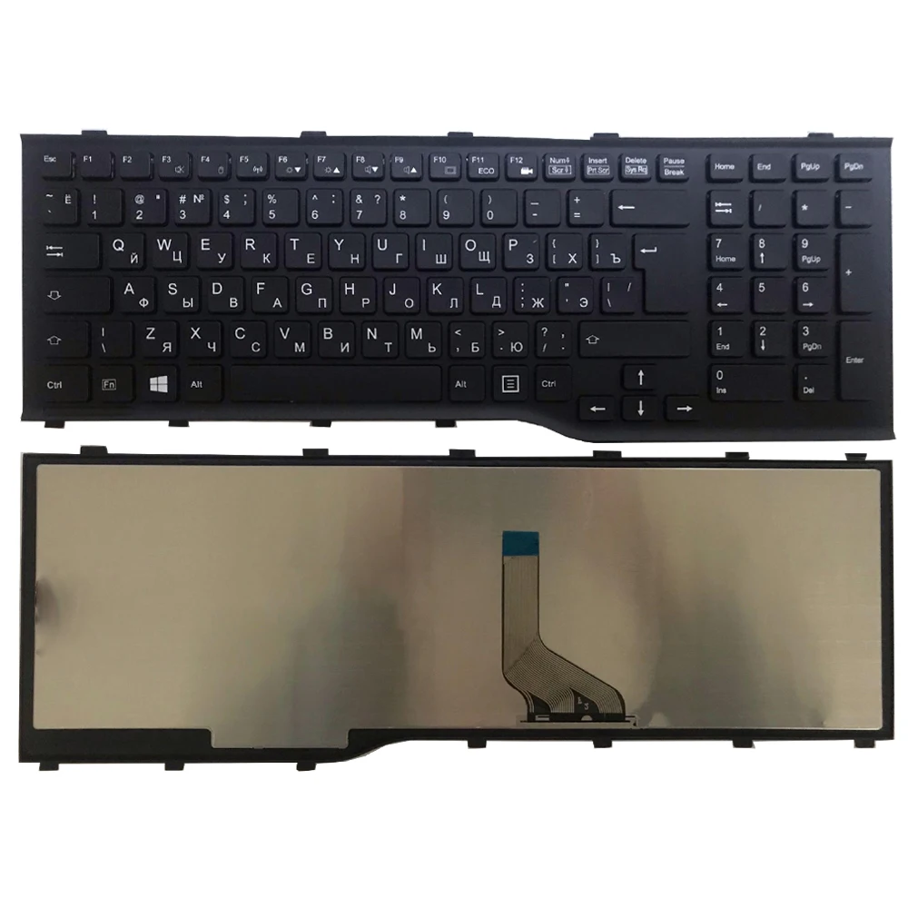 

New Russian Keyboard For Fujitsu Lifebook AH532 A532 N532 NH532 MP-11L63SU-D85 CP569151-01 RU Keyboard Black