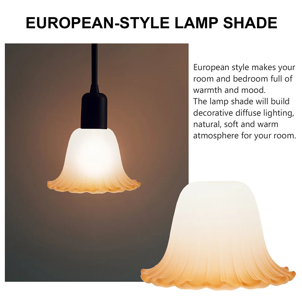 

Decoration Frosted Glass Lamp Cover Table Light Shade Replacement Home Lampshade Ceiling