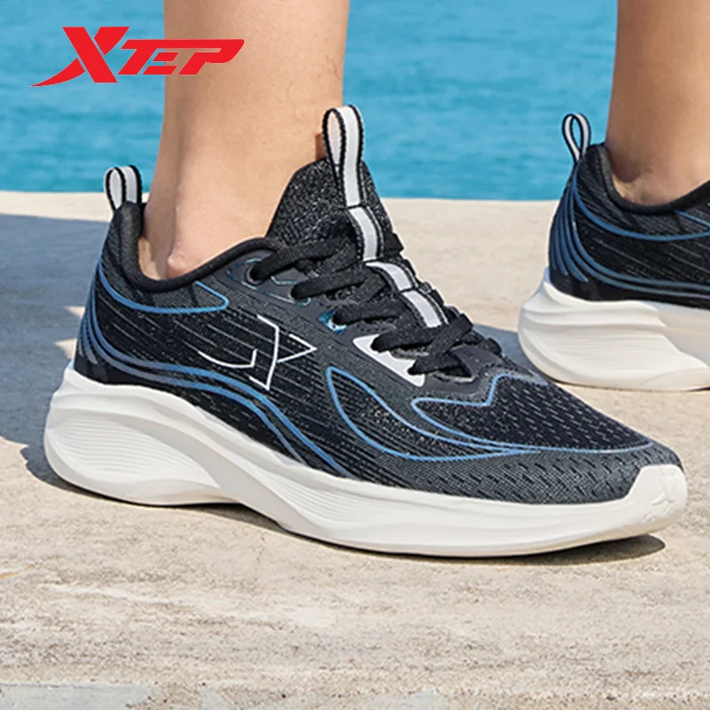 Xtep Shuyue 2.0 Running Shoes For Women 2023 Summer Breathable Comfortable Women\'s Sports Shoes  Cushion Sneakers 877218110014