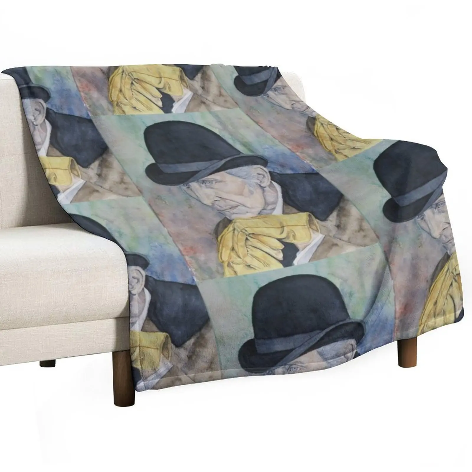 Peter Cushing Throw Blanket Multi Purpose Soft Warm Blanket for Home Travel
