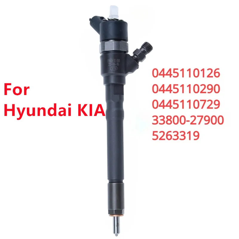 

diesel engine injector 0445 110 126 fuel injector assembly for Common rail injector 0445110126 for Hyundai D4EA CRDi-VGT