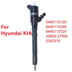 diesel engine injector 0445 110 126 fuel injector assembly for Common rail injector 0445110126 for Hyundai D4EA CRDi-VGT