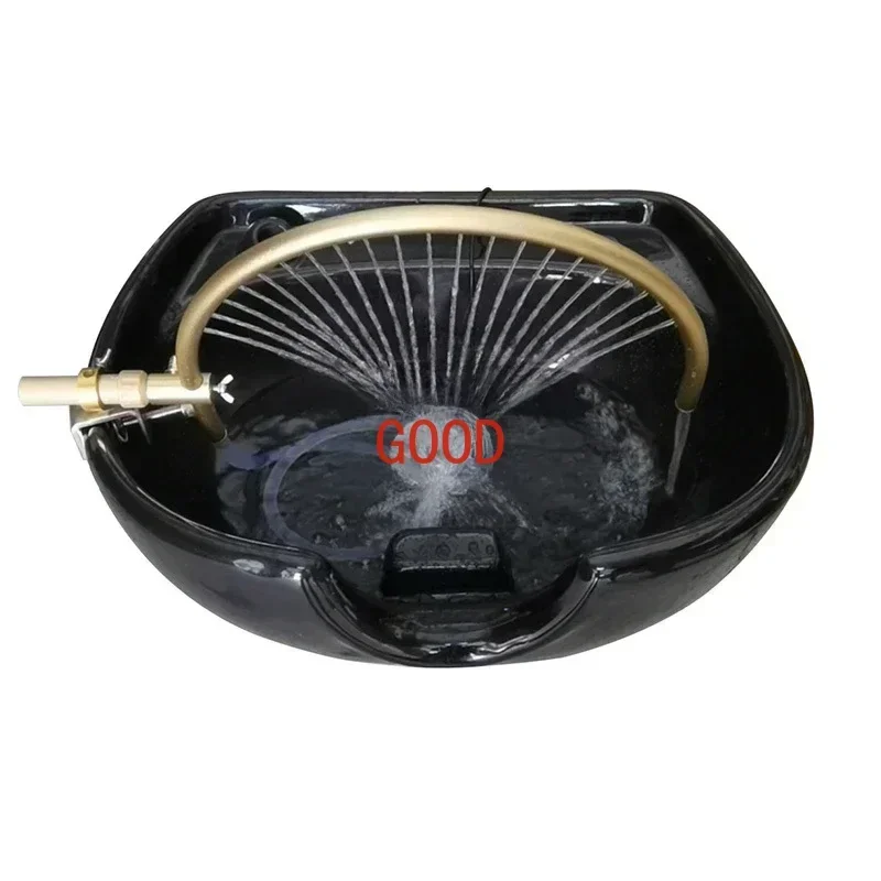Hair Flushing Bed Mobile Water Circulation Head Massager Flush Shampoo Chair Add Head Soup Hydrotherapeutor