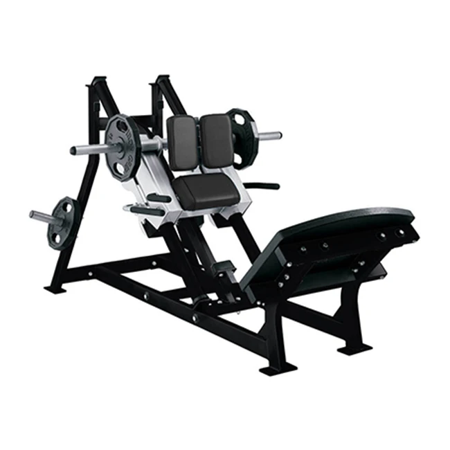 LW-H012 Steel Safety Commercial Compact Linear Hack Squat Vertical Seated Leg Press Trainer Machine