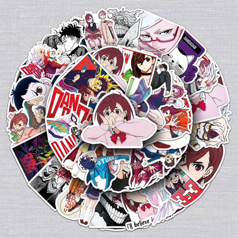 10/30/50pcs Dandadan Anime Car - đánh giá và giá Laptop Accessories Cool