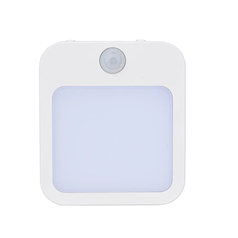 Infrared Motion Sensor Nnight Light European Standard Plug Suitable For Indoor And Outdoor Stair Step Wall Lights