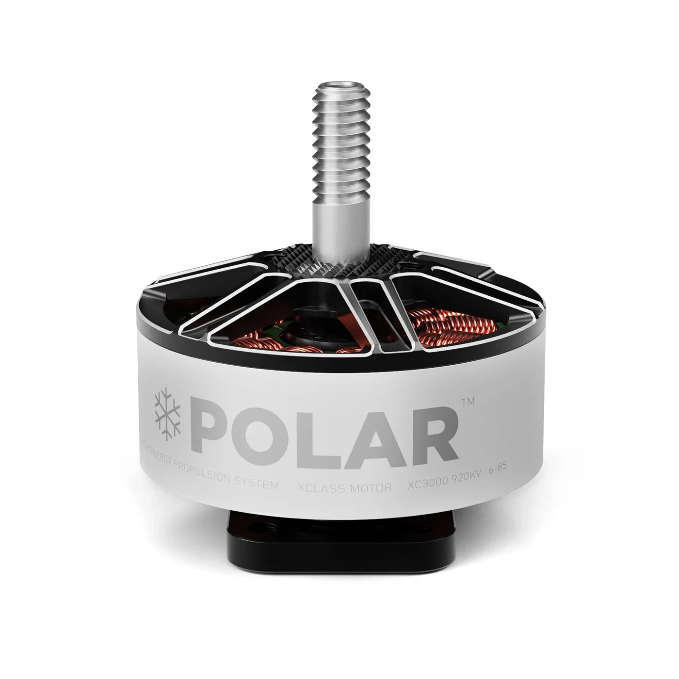 Motore da corsa motore brushless impermeabile POLAR XC3000 argento per FPV Dr-one Multirotor