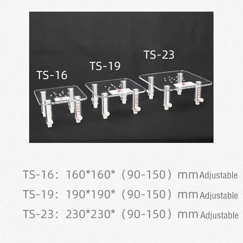 RED STARFISH Protein Skimmer Stand Acrylic Multi Function Stand Adjustable For Saltwater Reef Aquarium Tank