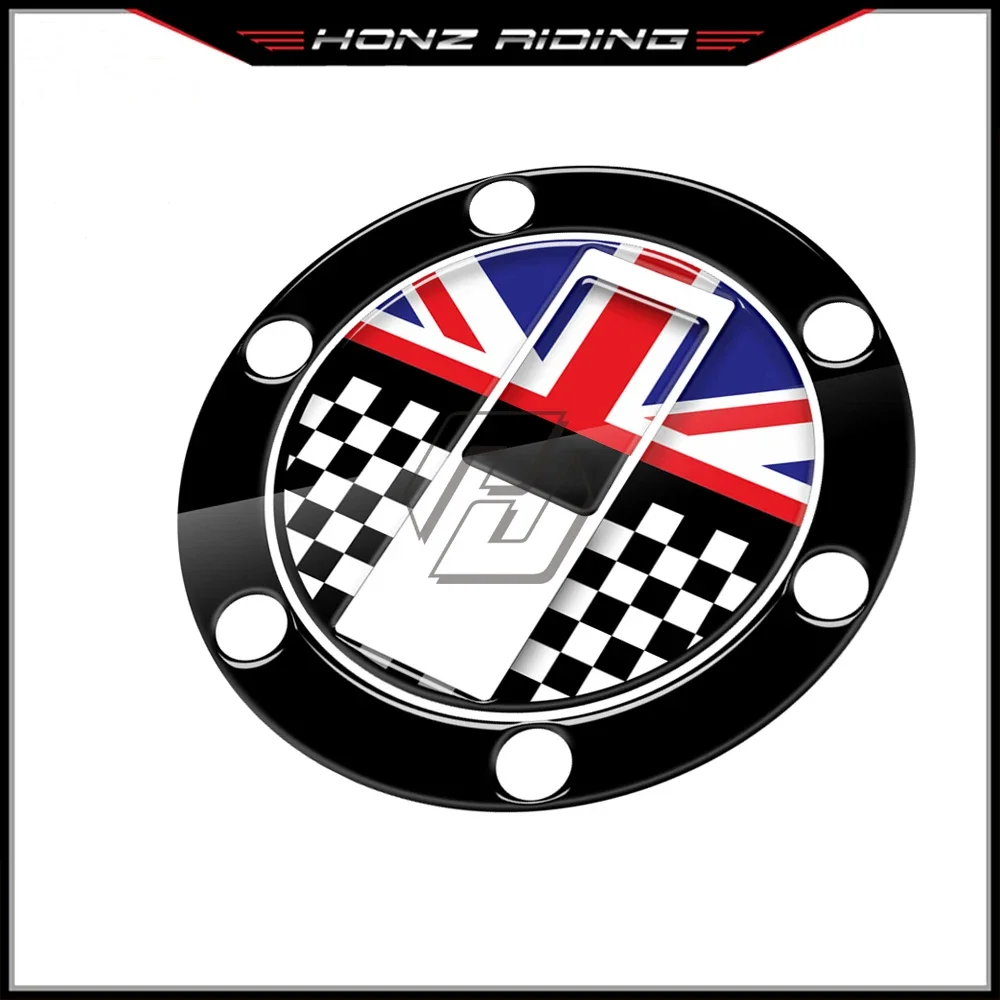 Protector de tapa de tanque de gasolina para motocicleta Triumph Rocket III SPEED TRIPLE STREET TWIN AMERICA 3D