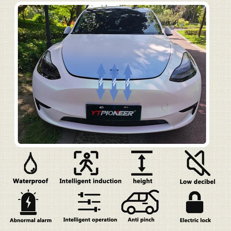 TELISE Brand Hot Sale Auto Front Cover Electric Power Frunk For Tesla Model X