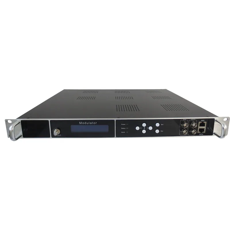 Digivideo FTA Satellite 12 Frequencies/Carriers Tuner DVB-S2X/S/S2 to 16 DVB-C QAM Digital RF Modulator