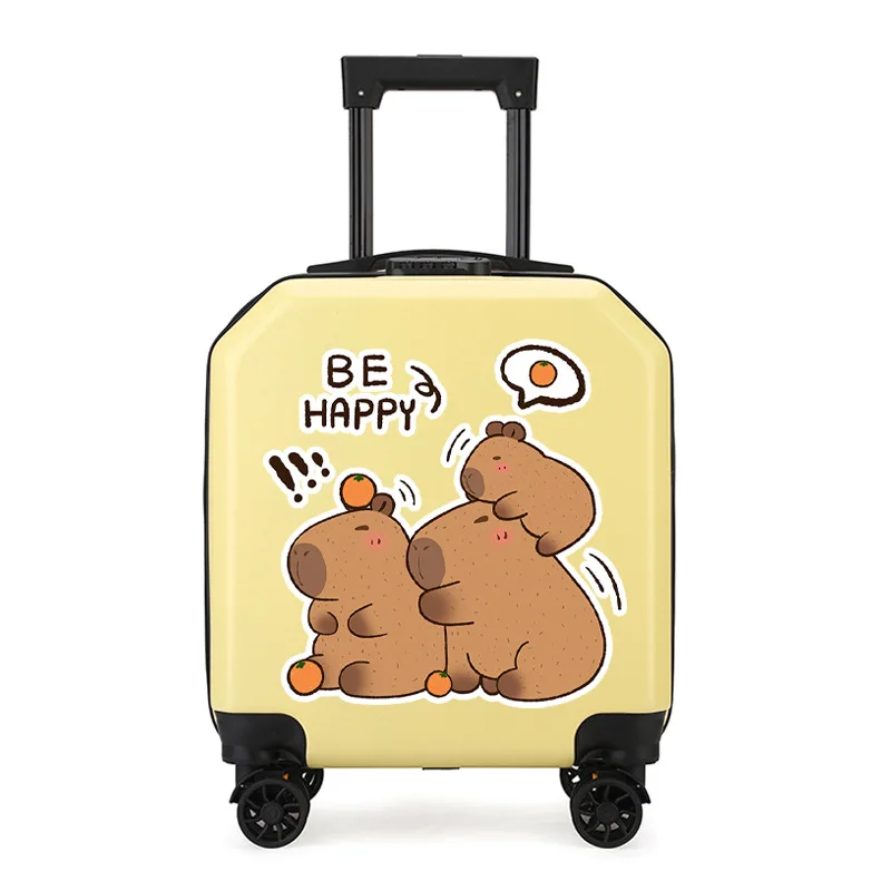 children's-18-inch-cartoon-travel-suitcase-universal-wheel-spinner-luggage-male-female-kids-nursery-boarding-travel-bag