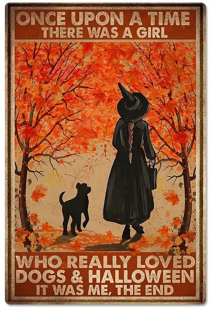 Металлические знаки для девушек, Настенный декор, который действительно любит собак и Хэллоуин, It was Me, конец, ретро, винтажный декор комнаты, домашний бар